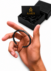 AAKS Cuff Bracelet | Premium Stainless Steel Open Cuff Bracelet