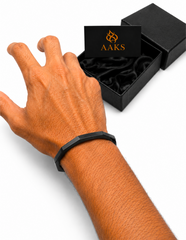 AAKS Cuff Bracelet | Premium Stainless Steel Open Cuff Bracelet