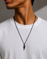 AAKS Thunder Bolt Pendant | Premium Steel Lightning Pendant