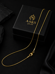 AAKS Signature Chain (Gold) | Premium Stainless Steel Gold Chain