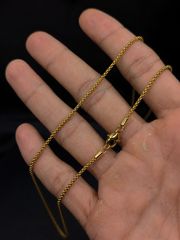 AAKS Prime Chain (Gold) | Premium Stainless Steel Gold Chain