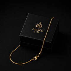 AAKS Prime Chain (Gold) | Premium Stainless Steel Gold Chain