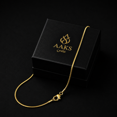 AAKS Luxe Chain (Gold) | Premium Stainless Steel Gold Chain