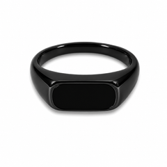 AAKS Nova Signet Ring | Premium Stainless Steel Oval Ring
