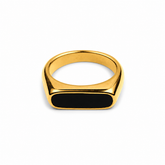 AAKS Nova Oval Signet Ring | Premium Stainless Steel Ring