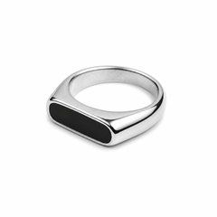 AAKS Nova Oval Signet Ring | Premium Stainless Steel Ring
