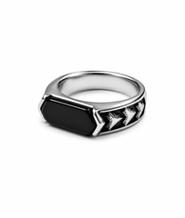 AAKS Vortex Signet Ring | Premium Stainless Steel Ring