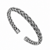 AAKS Braided Steel Bracelet | Premium Stainless Steel Bracelet