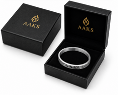 AAKS Apex Steel Bracelet | Premium Stainless Steel Geometric Bracelet