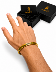 AAKS Apex Steel Bracelet | Premium Stainless Steel Geometric Bracelet