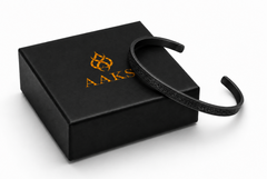 AAKS Ayat Ul Kursi Bracelet | Islamic Stainless Steel Cuff Bracelet