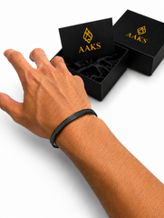 AAKS Ayat Ul Kursi Bracelet | Islamic Stainless Steel Cuff Bracelet