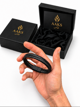 AAKS Terra Bracelet | Premium Braided Leather Bracelet