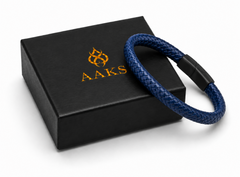 AAKS Terra Bracelet | Premium Braided Leather Bracelet