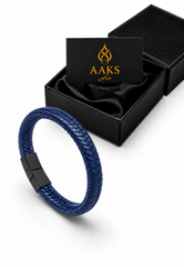 AAKS Terra Bracelet | Premium Braided Leather Bracelet