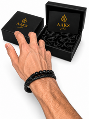 AAKS Midnight Duo Bracelet | Premium 2-Piece Bracelet Set