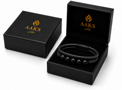 AAKS Midnight Duo Bracelet | Premium 2-Piece Bracelet Set