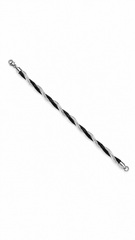 AAKS Fusion Twist Bracelet | Premium Stainless Steel Dual-Tone Bracelet