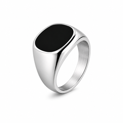 AAKS Monarch Signet Ring | Premium Stainless Steel Luxury Ring