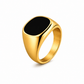 AAKS Monarch Signet Ring | Premium Stainless Steel Luxury Ring