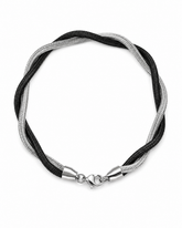 AAKS Fusion Twist Bracelet | Premium Stainless Steel Dual-Tone Bracelet