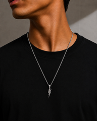 AAKS Thunder Bolt Pendant | Premium Steel Lightning Pendant