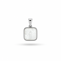 AAKS Signature Square Pendant | Premium Stainless Steel Pendant