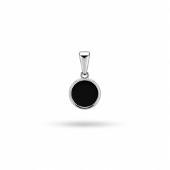 AAKS Eclipse Pendant | Premium Steel Circle Pendant