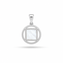 AAKS Infinity Frame Pendant | Premium Stainless Steel Geometric Pendant