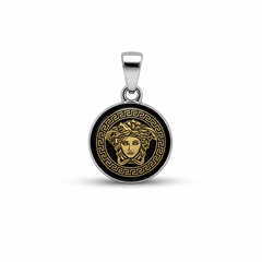 AAKS Medusa Legacy Pendant | Premium Stainless Steel Medusa Pendant