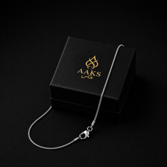 AAKS Luxe Chain | Premium Stainless Steel Silver Chain