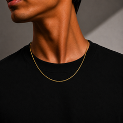 AAKS Signature Chain (Gold) | Premium Stainless Steel Gold Chain