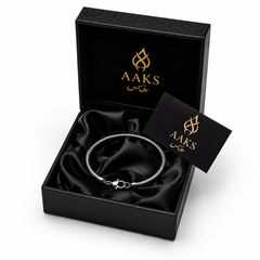 AAKS Infinity Hook Bracelet | Stainless Steel Snake Chain Bracelet