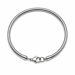 AAKS Infinity Hook Bracelet | Stainless Steel Snake Chain Bracelet