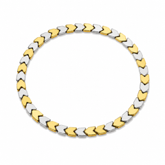 AAKS Arrow Link Bracelet | Premium Stainless Steel Gold & Silver Bracelet