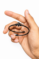 AAKS Crown Cable Bracelet | Premium Stainless Steel Cable Bracelet