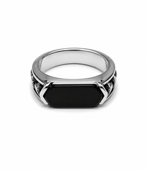 AAKS Vortex Signet Ring | Premium Stainless Steel Ring
