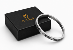 AAKS Apex Steel Bracelet | Premium Stainless Steel Geometric Bracelet