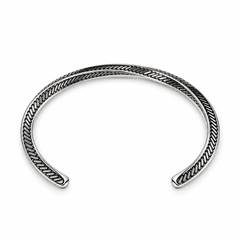 AAKS Carbon Edge Cuff | Premium Stainless Steel Bracelet