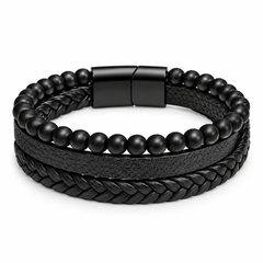 AAKS Urban Fusion Bracelet | Premium Leather Bracelet