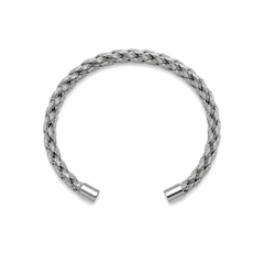 AAKS Braided Steel Bracelet | Premium Stainless Steel Bracelet